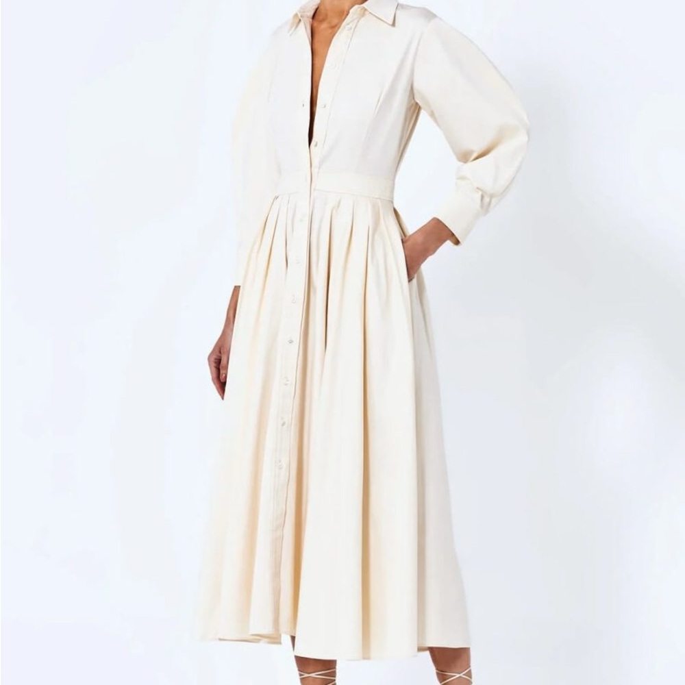Alexis midi shirt dress NWT